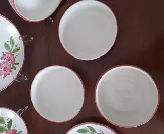 Set Piatti di Ceramica Santucci Deruta