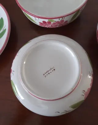 Set Piatti di Ceramica Santucci Deruta