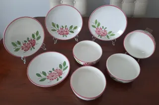 Set Piatti di Ceramica Santucci Deruta