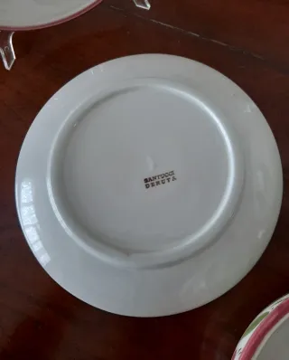Set Piatti di Ceramica Santucci Deruta