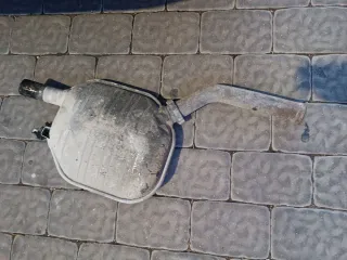 Mercedes W124 Intermedio Escape silenciador