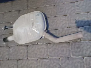 Mercedes W124 Intermedio Escape silenciador