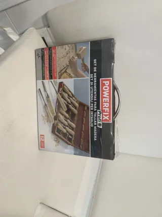 Set Herramientas Talla Madera 12 Piezas