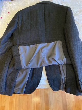 Hackett Blazer Lana Gris Talla S