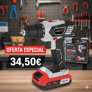 Taladro Atornillador WorGrip 20V
