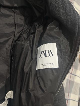 Abrigo gris hombre talla M