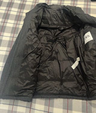 Abrigo gris hombre talla M