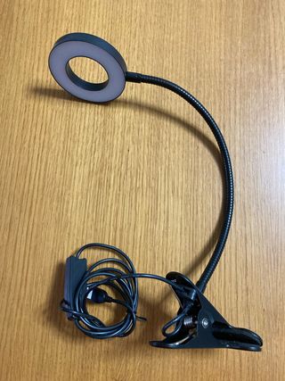 Lámpara LED de pinza flexible USB