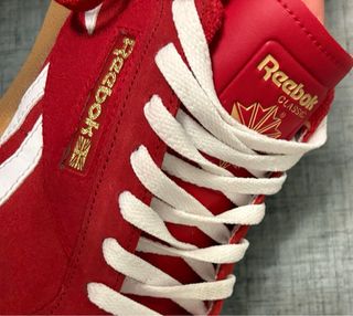 Reebok Club C Grounds Rojas y Blancas