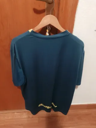 Camiseta Bullpadel Azul/Amarillo Talla 2XL