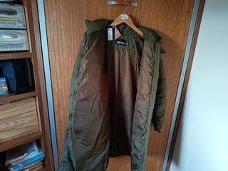 Chaqueta mujer verde marca Pieces M