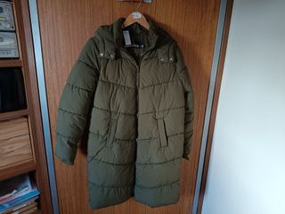 Chaqueta mujer verde marca Pieces M