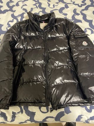 Plumas Moncler Maya Negro, nueva