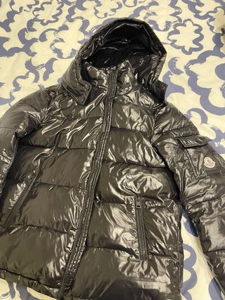 Plumas Moncler Maya Negro, nueva