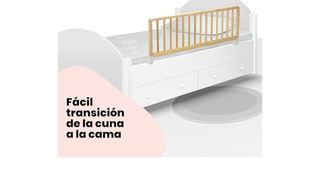 Barrera de seguridad para cama infantil