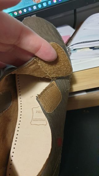 Zapatos Marrones Piel Relife Talla 42