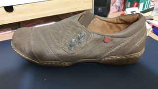 Zapatos Marrones Piel Relife Talla 42