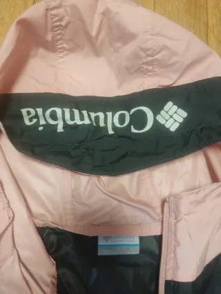 Cortavientos Columbia impermeable niña