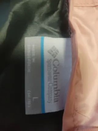 Cortavientos Columbia impermeable niña