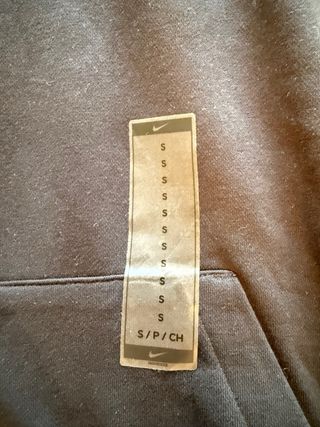 Sudadera Nike Mujer Negra Talla S