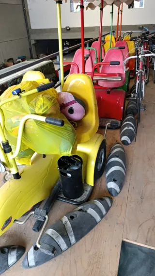 Cuatriciclos de pedales para educación vial