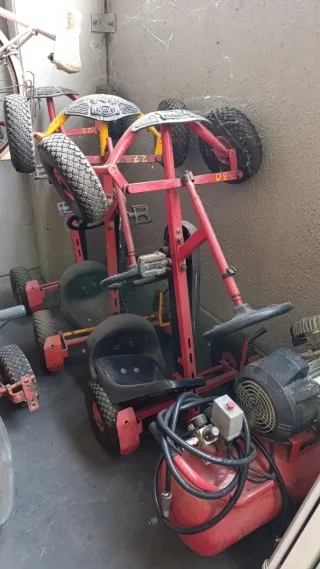 Cuatriciclos de pedales para educación vial