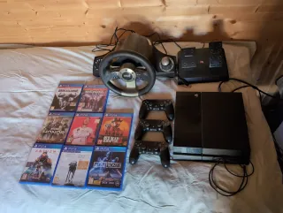 Playstation 4 + Giochi + Volante