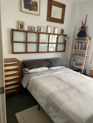 Puerta francesa antigua restaurada madera maciza