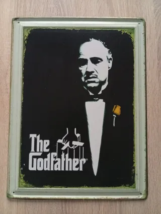 Chapa Metálica The Godfather