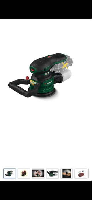 Levigatrice eccentrica Parkside 20V Tim