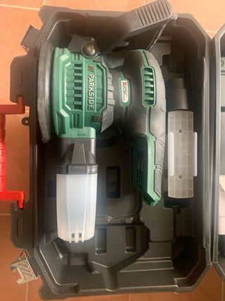 Levigatrice eccentrica Parkside 20V Tim