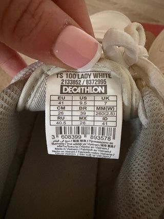 Zapatillas Artengo Blancas