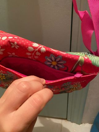 Bolso Catalina Estrada Flores Rosa