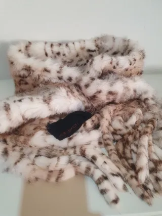 Sciarpa e borsa lapin vintage nuova