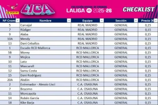 Cromos LaLiga 2025-26