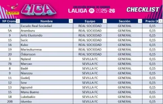 Cromos LaLiga 2025-26