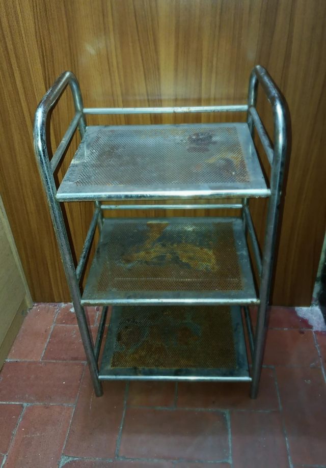Estantería metálica 40 x 30 x 72 cm - gratis