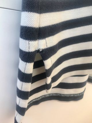 Polo Ralph Lauren Rayas Azul Blanco Talla L