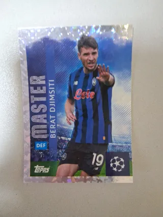 CROMO, MASTER TOPPS, BERAT DJIMSITI, UEFA CHAMPION