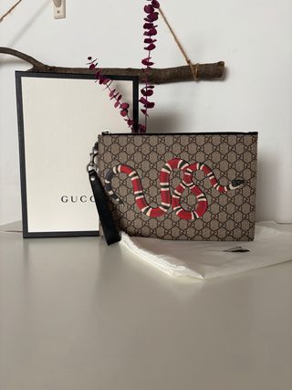 Cartera Clutch Gucci GG Serpiente