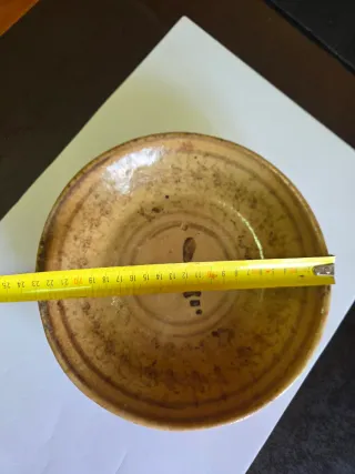 Antico piatto ceramica Caltagirone