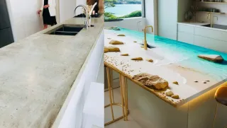 Aplicación de porcelanato líquido 3D pisos y pared