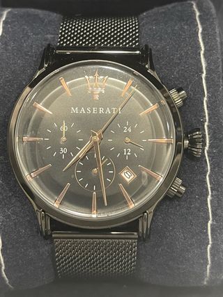 Orologio Maserati Cronografo Nero e Oro