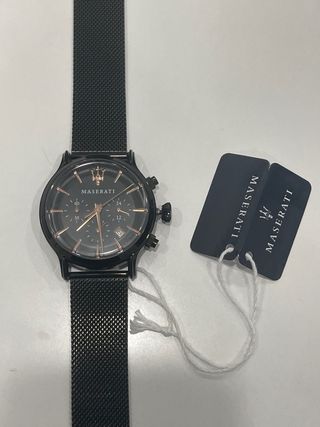 Orologio Maserati Cronografo Nero e Oro