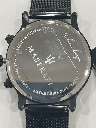 Orologio Maserati Cronografo Nero e Oro