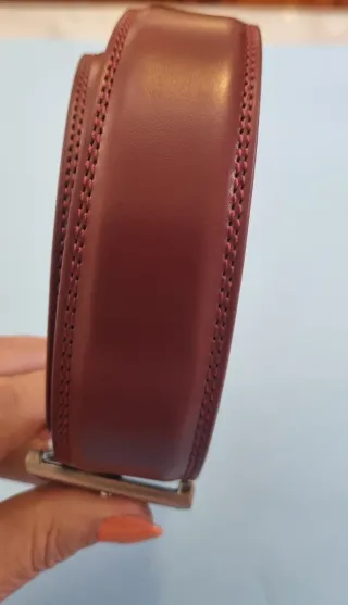 Cinturón de cuero de vaca para hombre