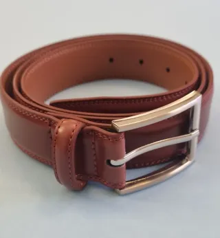 Cinturón de cuero de vaca para hombre