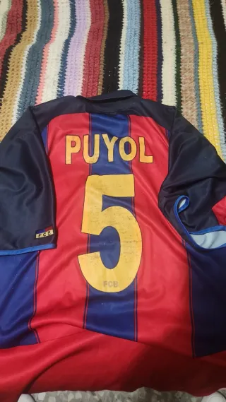 Camiseta FC Barcelona Retro Azul y Roja