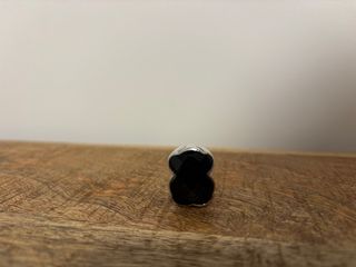 Anillo Tous Negro y Plateado