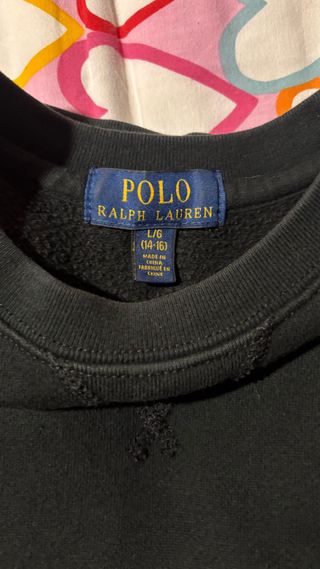 Sudadera Polo Ralph Lauren Negra